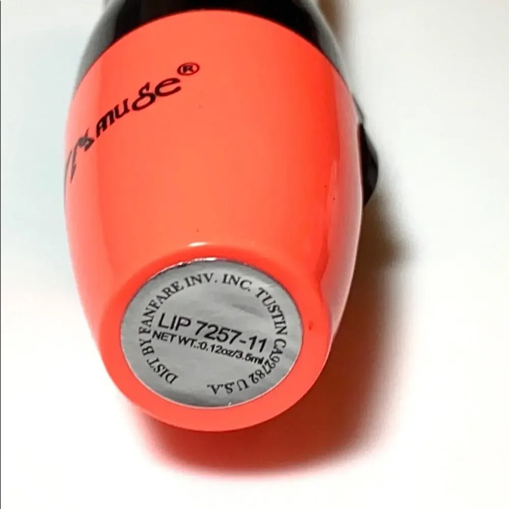 Amuse LIPSTICK Cream 7257-11 A Brick Red Lip Color Roll Up Tube Cosmetic NEW